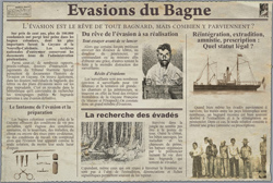 Evasions du bagne (Escapes from the penal colony)