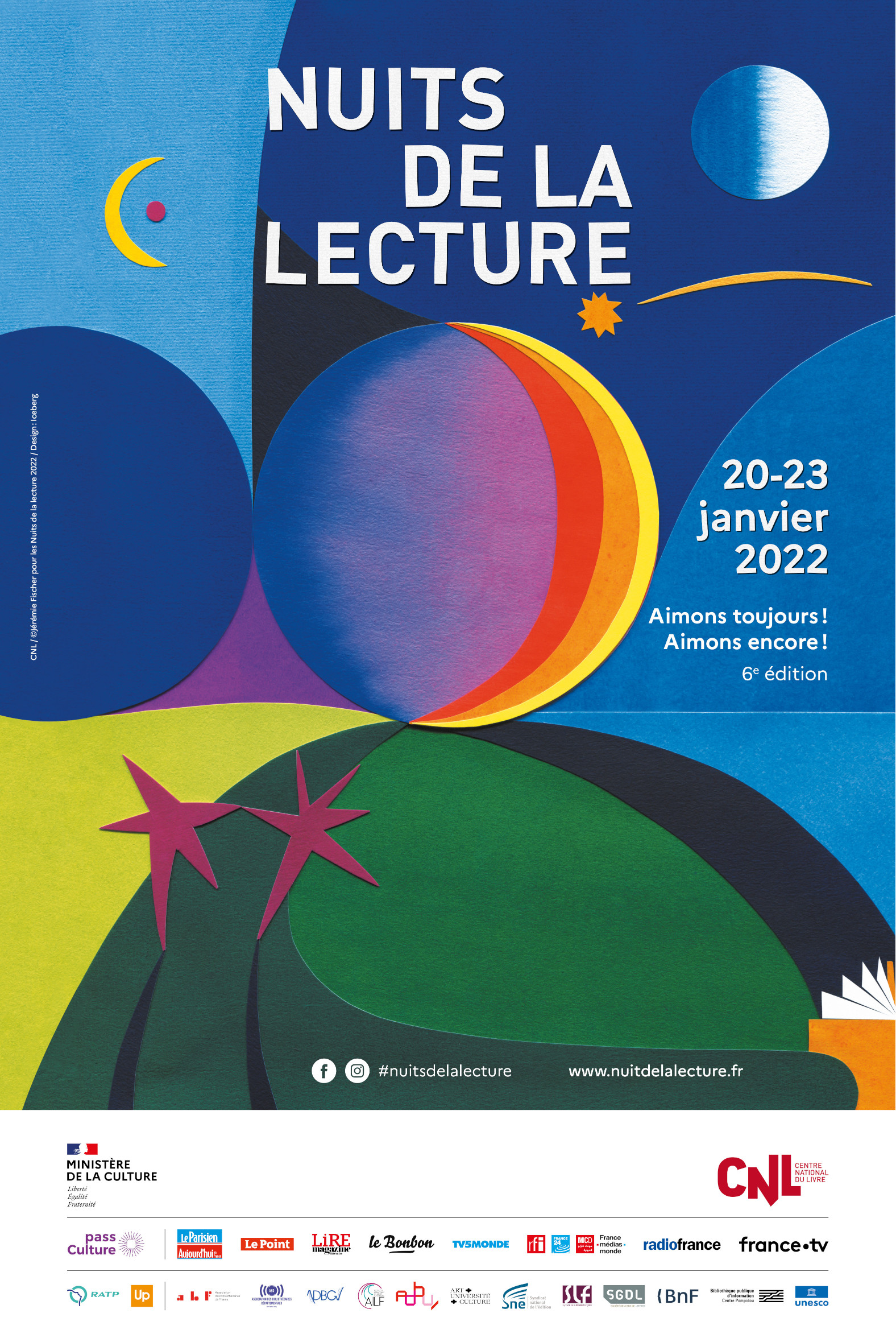 Affiche - Les Nuits de la lecture