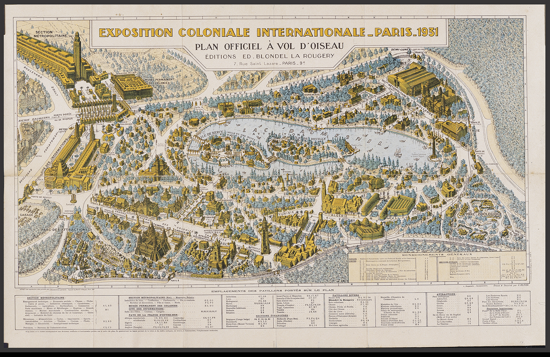 « Visite la exposicion colonial international, Paris Mayo-noviembre 1931 »
