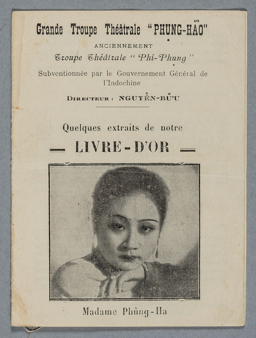 Brochure sur la troupe de Nguyen Bu’u FR ANOM AGEFOM 249