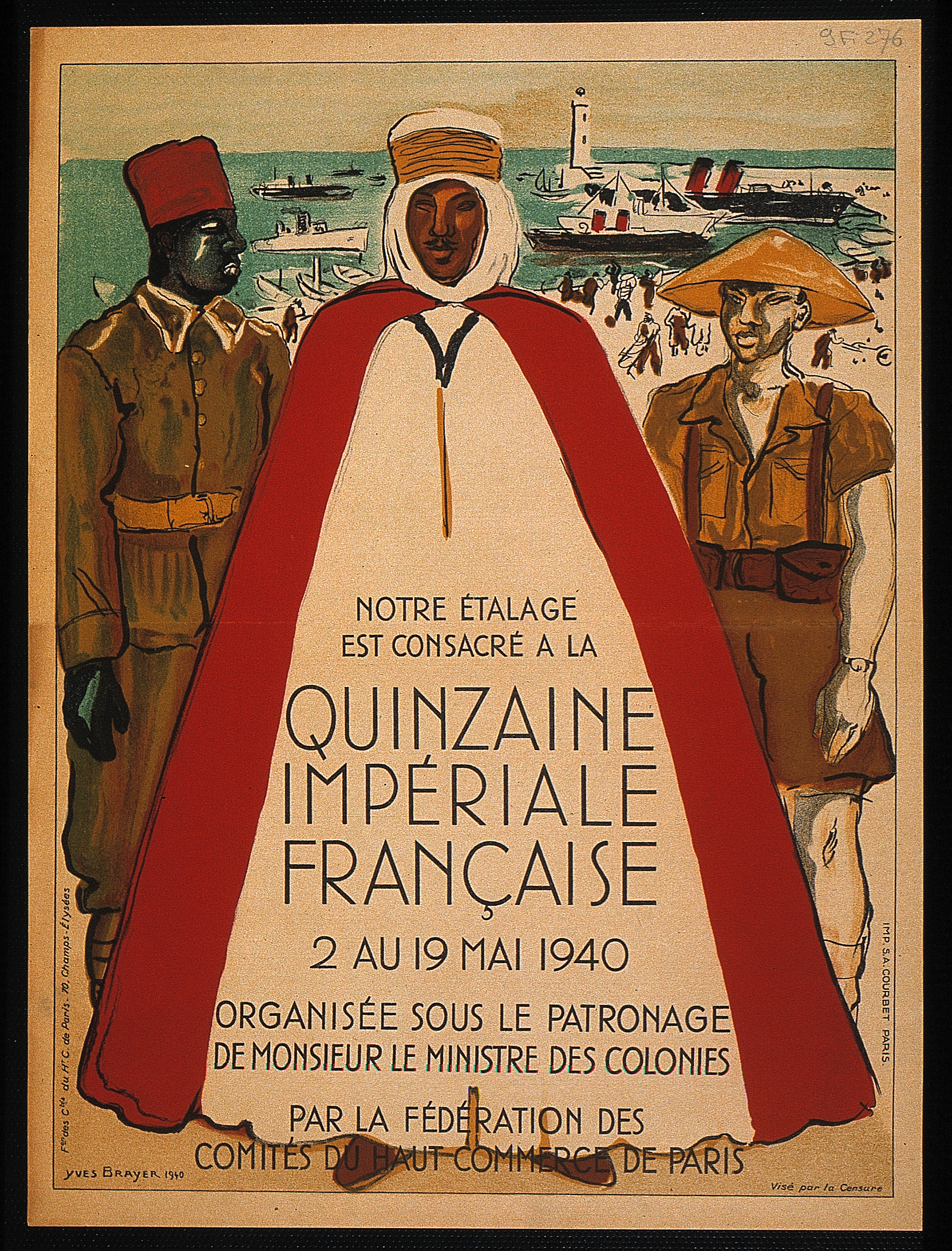 Brayer, Yves, Deuxième quinzaine coloniale du 2 au 19 mai 1940