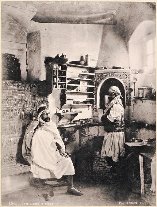 Intérieur d’un café maure, Alger