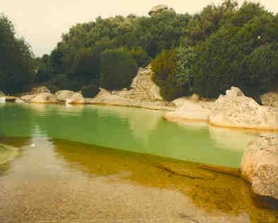 Piscine panoramique de la Maison-Paysage de Monte-Mano (Sardaigne)