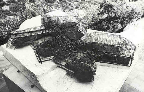 maquette de la maison de Monte-Mano (Sardaigne)