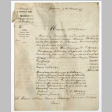 Lettre au baron James