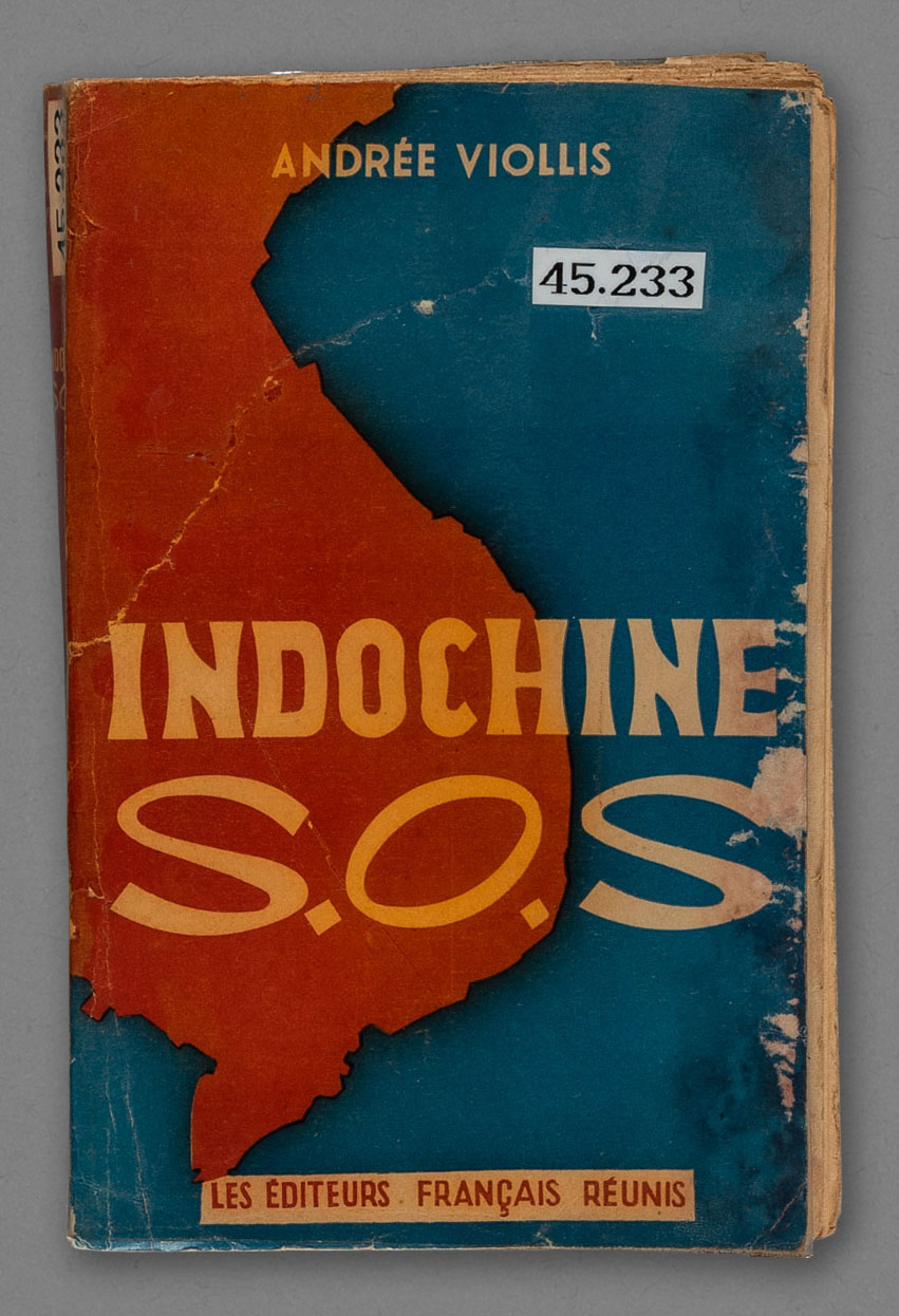 S.O.S Indochine édition de 1949, couverture couleur (BIB AOM 45233).