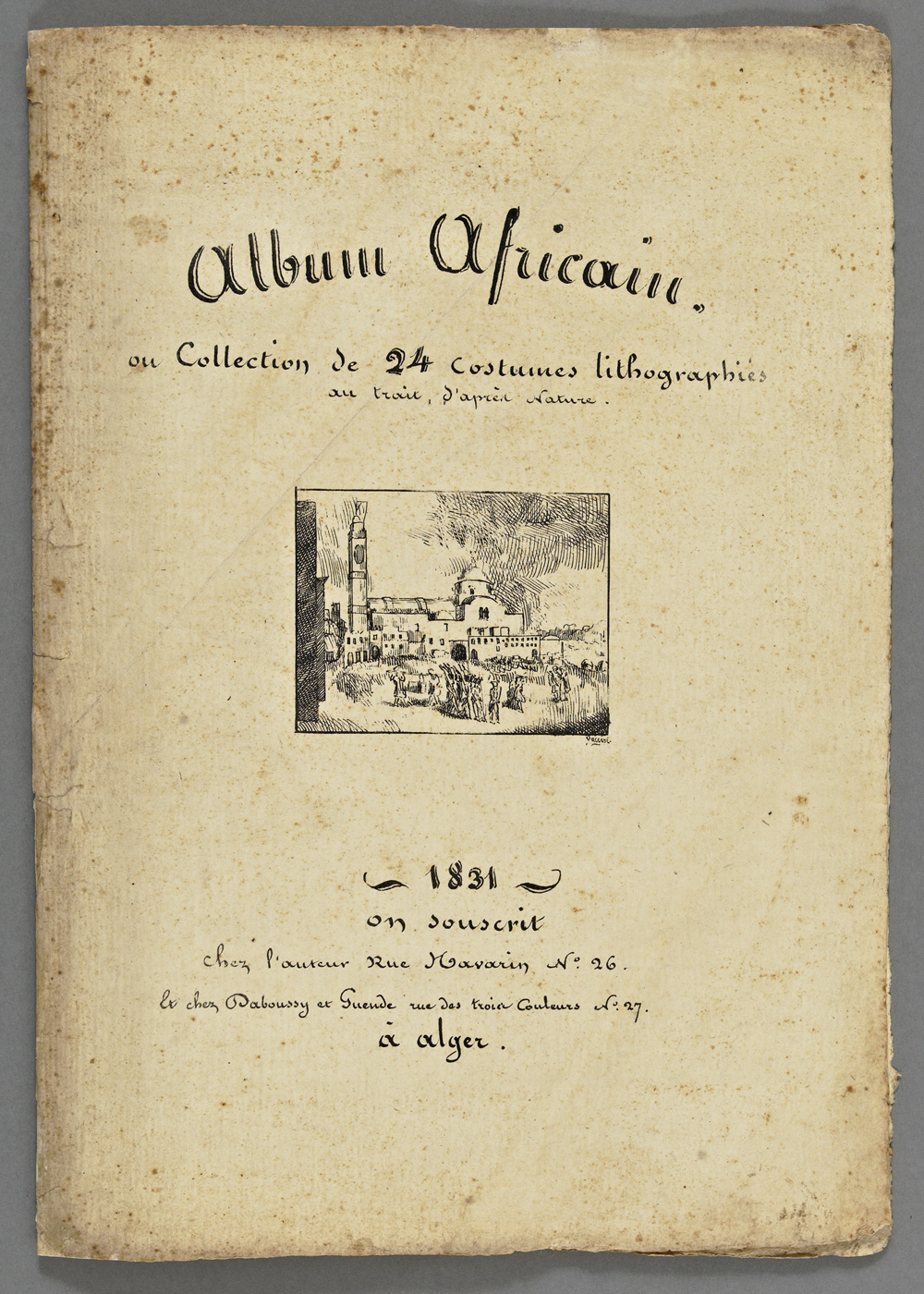 Vaccari (Dominique), Album africain